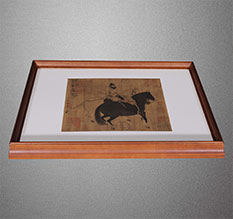 潢川书画装裱配框服务案例